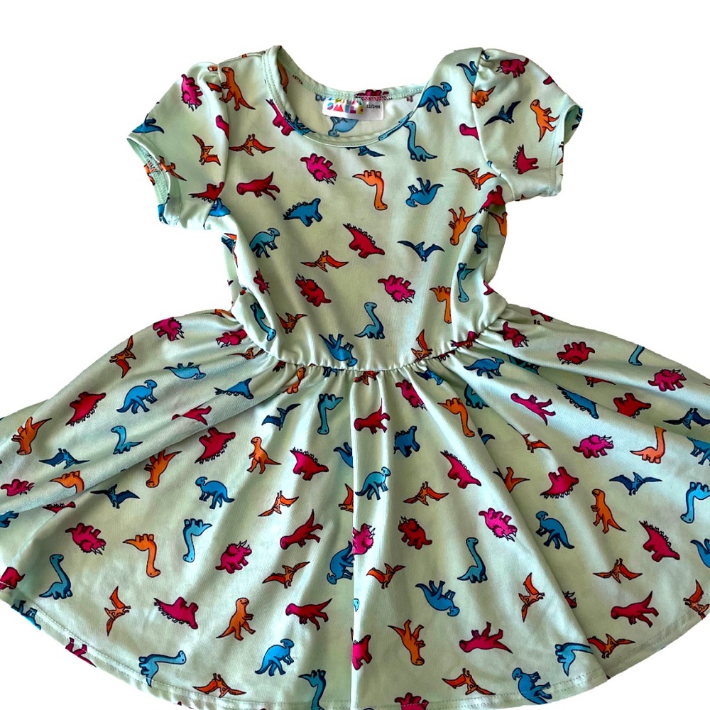 GUC DotDotSmile cap sleeve dress 12/24 mo